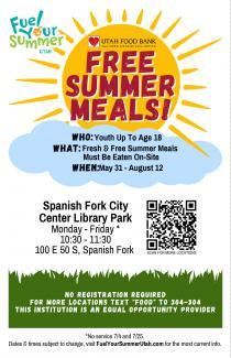 Free Summer Meals - English